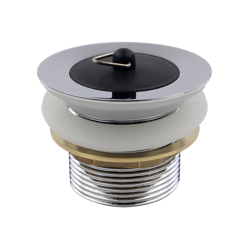 All-copper leather plug bath tub under the faucet shower room tub copper drainer bathtub plug under the water accessories