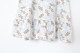 2023 ລະດູຮ້ອນຂອງແມ່ຍິງຝຣັ່ງ Retro Print Sweet Square Neck Puff Sleeve High Waist Strap Versatile Slim Dress