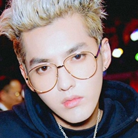 Wu Yifan Li Yifeng retro triều Yuan Hao Song Yu với gương phẳng dây vàng cạnh phim khung cận thị mắt kính rayban