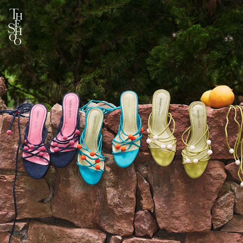 The Shoo·Original Designer Genuine Sheep Suede Goat Leather Ball Strap Open-Toe Sandals, Available in Three Colors