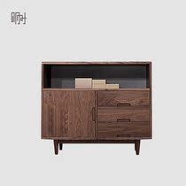 Tomorrow Nordic minimal log-free Japanese tenon socket modern white wax cherry hard maple black walnut meal