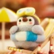 Праздничный маленький материал пингвинов (включая пенную площадку+3 иглы)