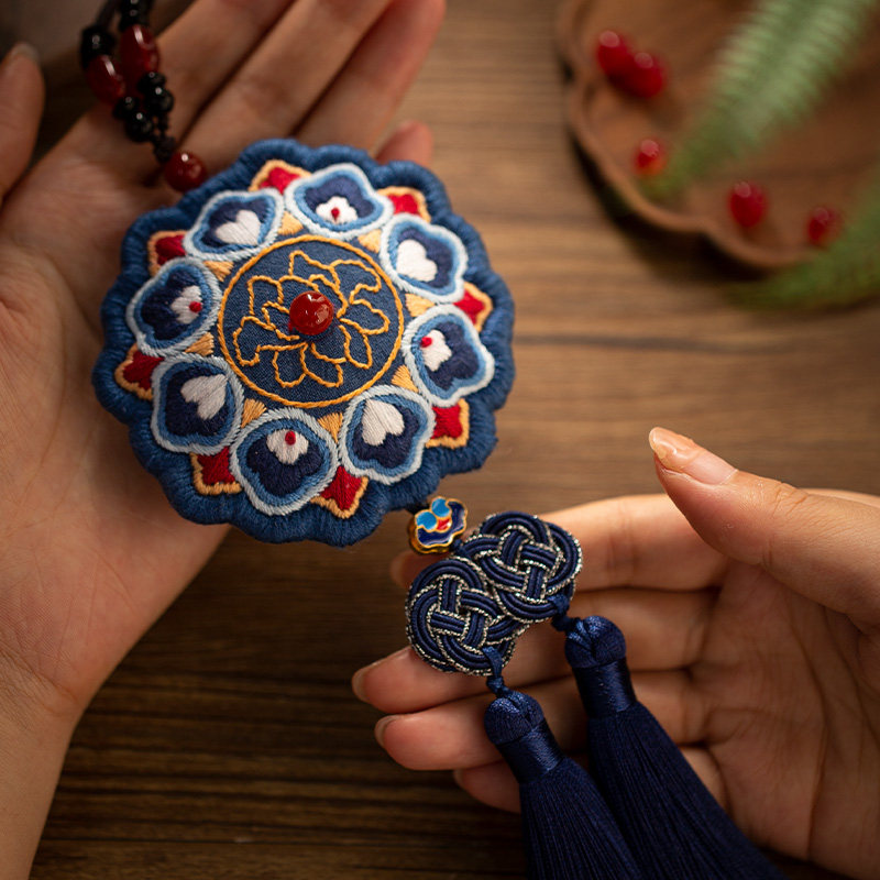 Aka Caisson Sachet Embroidery Handmade DIY Material