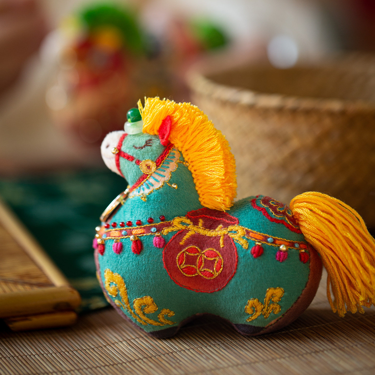 Aka Chinese Traditional Tang Horse Embroidery DIY - Thumbnail 2