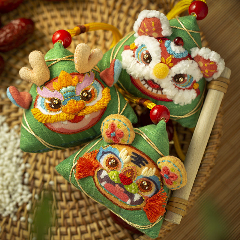 Aka Handmade Zongzi Sachet DIY Material Kit - Thumbnail 3