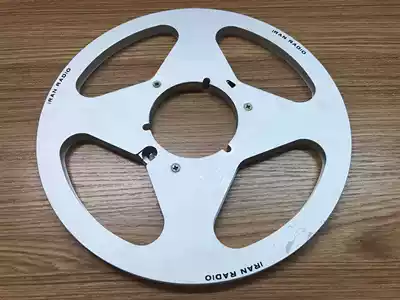 Used American original SCOTCH 101 4-inch aluminum alloy empty plate-with slight flower marks