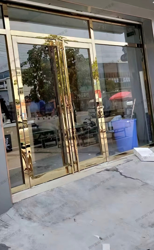Stainless Steel Glass Door Stainless Steel Glass Door
