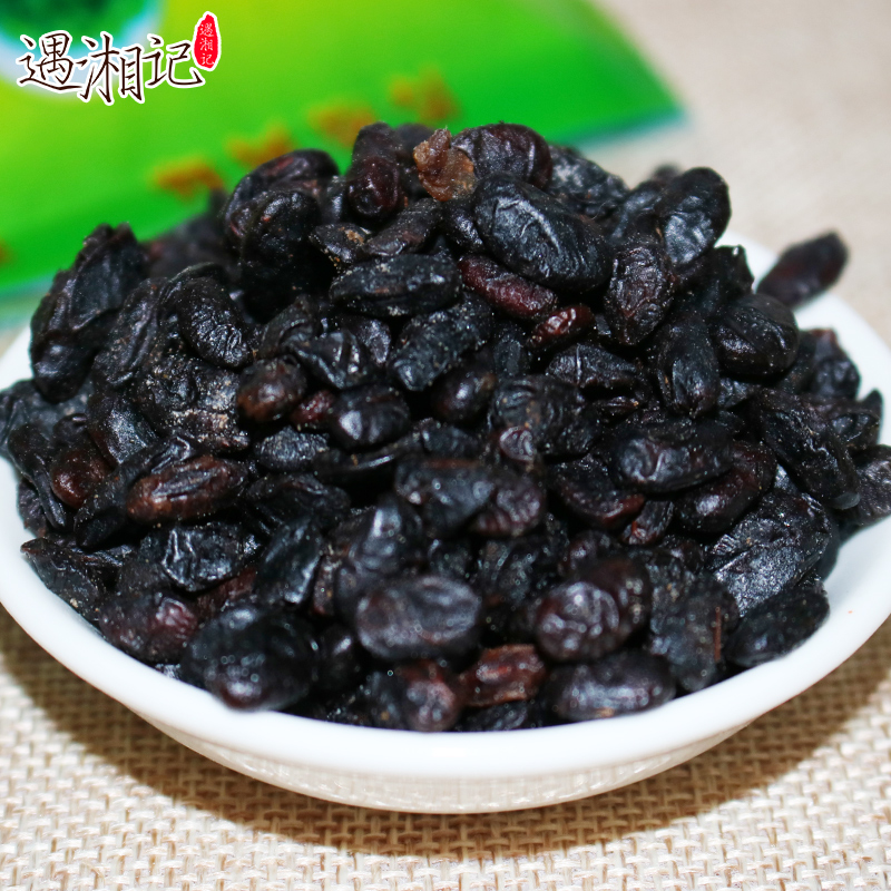 Liuyang tempeh Hunan local dried black tempeh chili sauce under the meal seasoning fried dried tempeh 180gX3