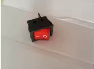 Domain Bridge ironing machine accessories red small switch