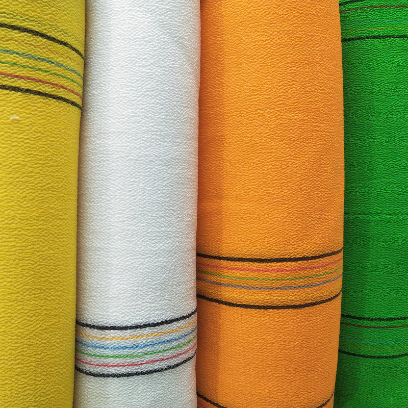 Orange Rubbing Bath Towel Cloth Strip Bifacial Bath Towel Yellow Pure Cotton Rubbing Bath Towel Raw Fabric White Green 1 Ruler