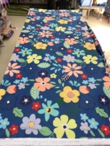 Field Garden Flower pure cotton twill cloth material All cotton bed Bedding Fabric made bed linen cover pillowcase Three-four sets