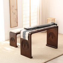 Real Wood Cellist Resonance Guqin Table New Chinese Calligraphy Table Zen of Chinese Calligraphy Table Manuscripts of Painting and Painting Table Guzheng Desk Bench
