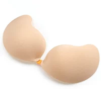 Ông Island Song Silicone dán áo ngực vô hình ngực nhỏ tụ tập chống trượt trên núm vú mà không có dây đai đồ lót liền mạch bra tập cao cấp