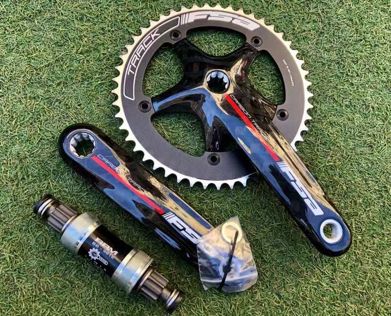 FSA carbon track carbon fiber field tooth plate dead flying tooth plate with BB