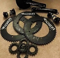 RIDEA Taiwan Riyda Disc Dead Fly Solid Tooth Site Single Speed Large Disc Closure Disc BCD144