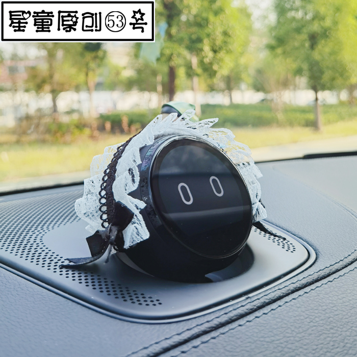 (New) Weilai car nomi hat es6 es8 accessories original Lolita maid headband