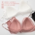 Đồ lót Pháp nữ mỏng phần ngực lớn khoe bé gái ren bralette tam giác cốc không có vòng ngực thép gợi cảm - Áo ngực không dây