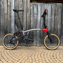 Brand new brompton chpt3 v3 limited edition titanium cloth UK small cloth folding bike male and female universal