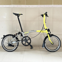 Fuyao spot Palace co-branded brompton British Xiaobu folding bicycle S handlebar 2-speed limited edition bicycle