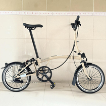 Fuyao brompton British Xiaobu folding bicycle M handle S handle 6 speed dune brown unisex