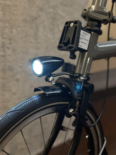 Fuyao Kiley Suitable for Xiaobu Folding Bicycle Accessories, Road Night Riding, Bombshell Front Light