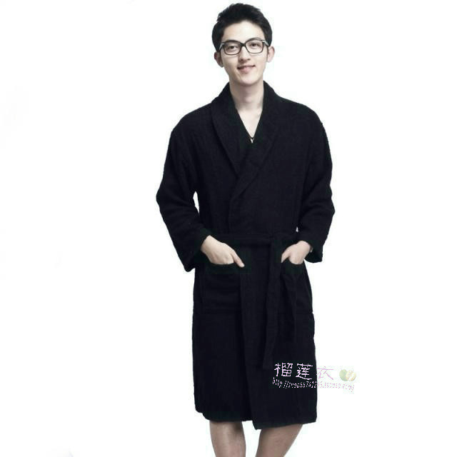 Mới nhung nhung người yêu dài tay người đàn ông áo ngủ nữ đồ ngủ dày mùa xuân thu và mùa đông áo tắm màu rắn đồ ngủ sexy mới nhất 2021
