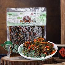 Yunnan Qujing Qianba Fungus Leeks Flowers 300 gr appetizers Lower Appetizers Spiced spicy sauce pickled pickle small pickles