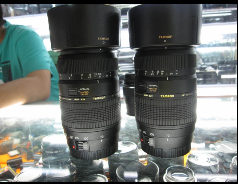 Tamron 70-300 lens with macro full package 100 new A17II SLR lens support exchange