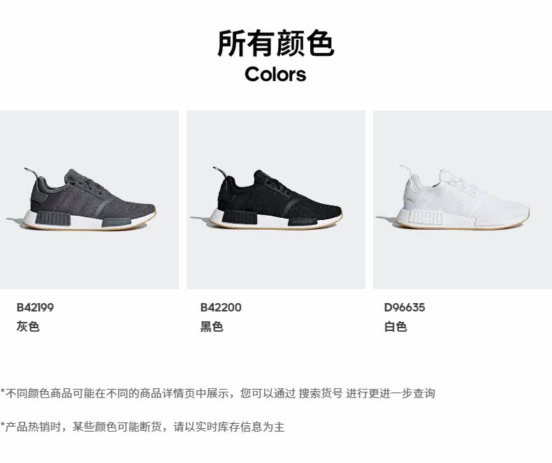 阿迪达斯 NMD_R1 男女经典运动鞋 图13
