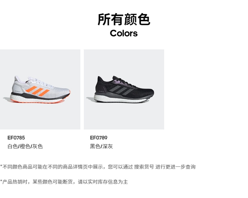 阿迪达斯 SOLAR DRIVE 19 男子进阶跑步鞋 Boost中底 图8