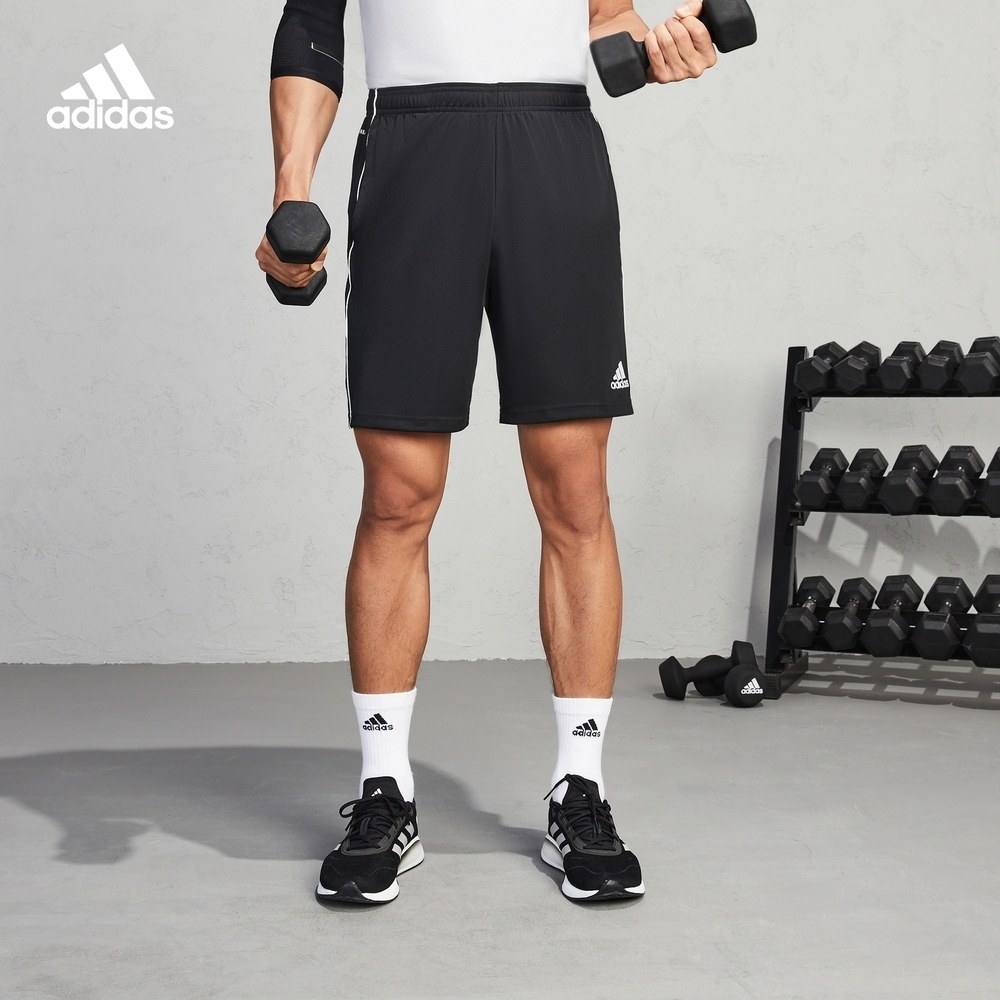 adidas 阿迪达斯 男式足球运动短裤 聚划算天猫优惠券折后￥59包邮（￥79-20）