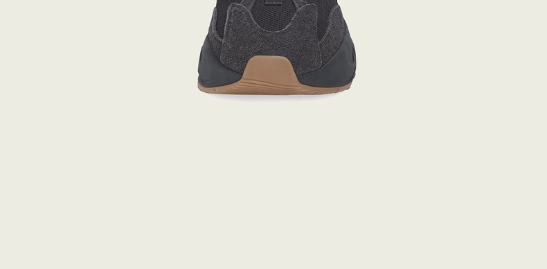 今年新配色 YEEZY 700 UTILITY BLACK 男女运动鞋 图6