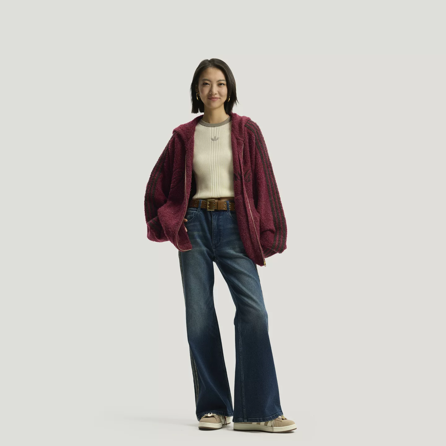 Кожаная жакета из замши для отдыха мужского и женскогоoversize