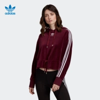 Официальный веб -сайт adidas adidas племена трава укороченная Vhoodie Женская школьная капюшона Fn2793