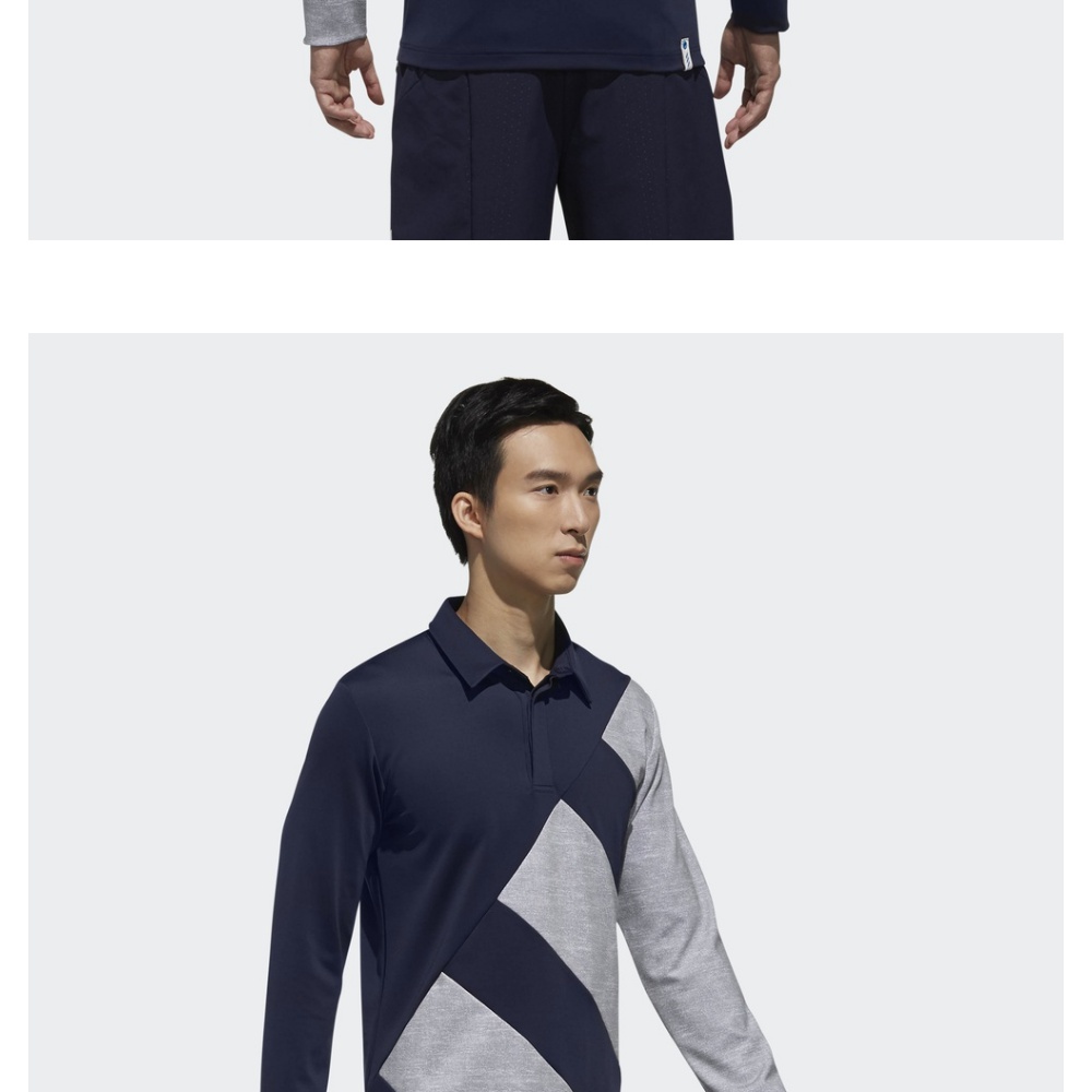 Adidas chính thức Adidas 3STRIPE LS POLO nam golf dài tay áo Polo - Áo polo thể thao áo polo givenchy