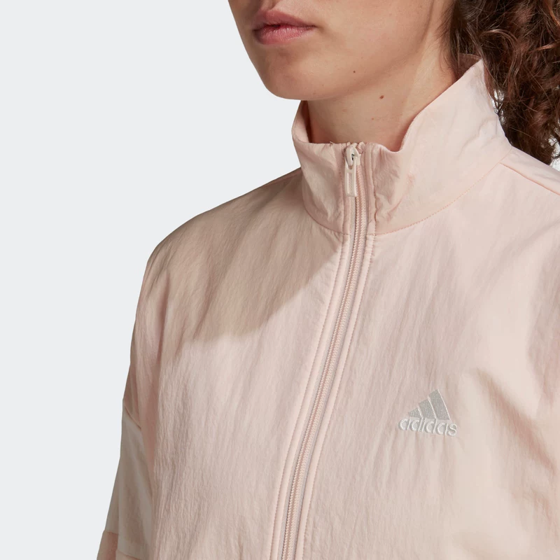 Плотная бархатная куртка с молнией Adidas, согревающая
