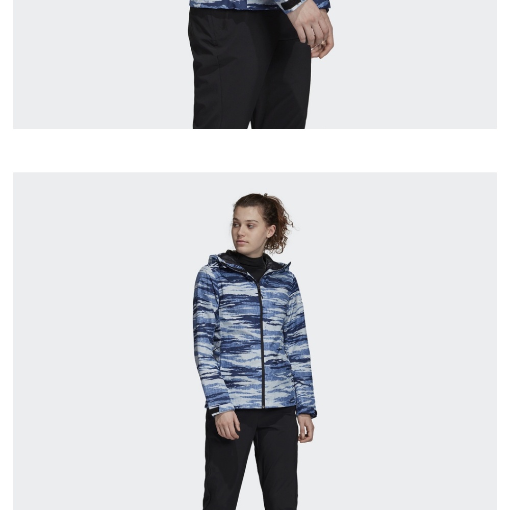 Trang web chính thức của Adidas Áo khoác ngoài trời Adidas W Camo Rain J DZ7256DZ7257 - Áo khoác thể thao / áo khoác áo khoác sport