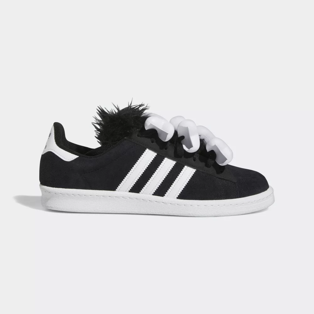 [Сотрудничество JEREMY SCOTT CAMPUS спортивные кеды для мужчин и женщин adidas официально трилистник]