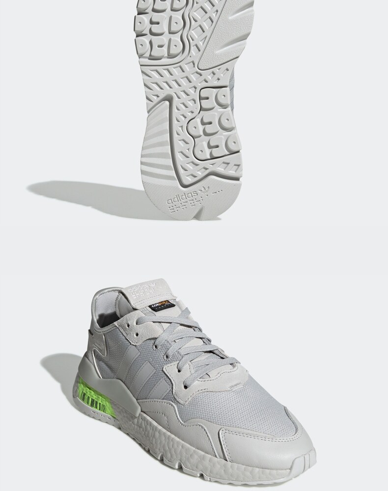 阿迪达斯 三叶草 NITE JOGGER 男女经典运动鞋 全掌BOOST中底 图4