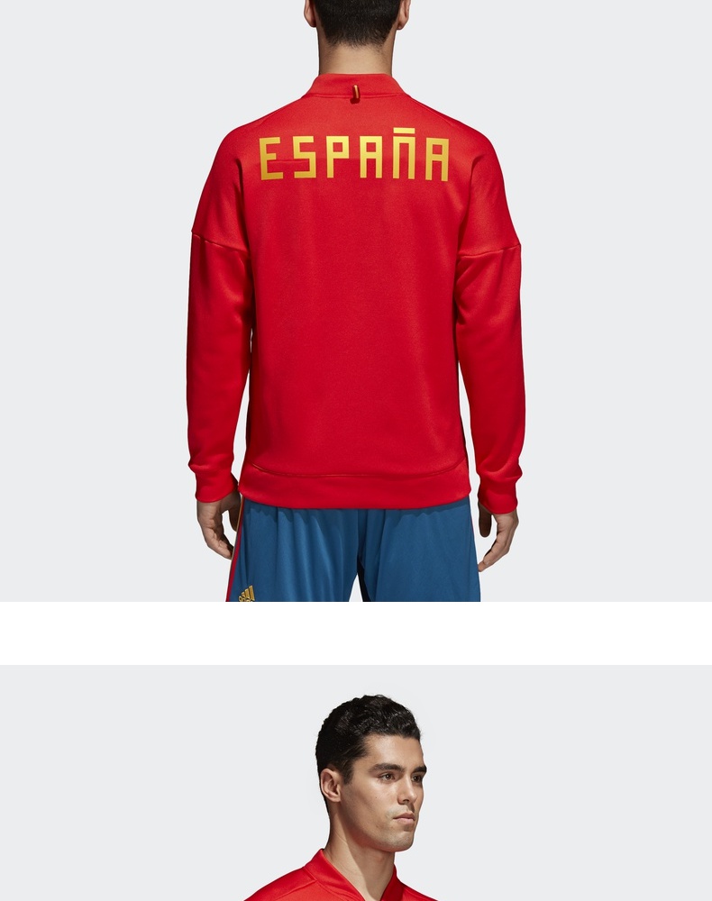 Adidas World Cup FEF ZNE JKT KN Nam đội tuyển Tây Ban Nha ZNE áo khoác CE8884 - Áo khoác thể thao / áo khoác áo khoác chạy bộ