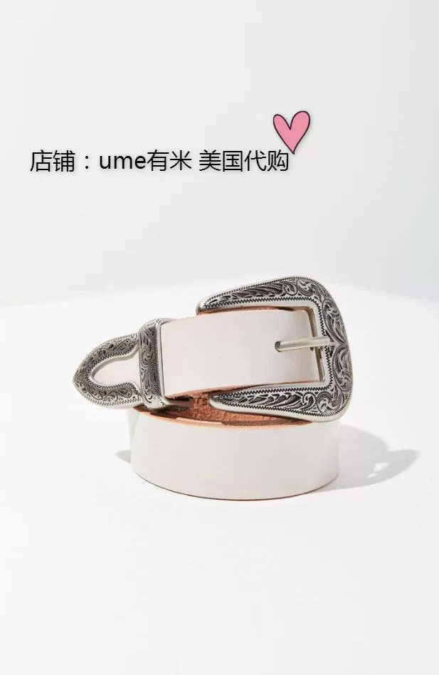 Spot Ouyang Nana, та же Urban Outfitters вырезанная волна Samia металлический ремень ремень