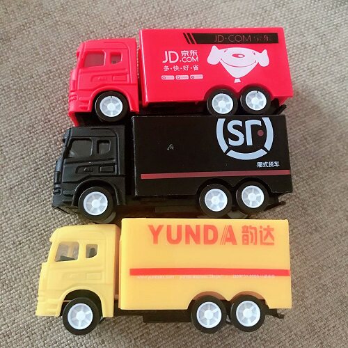 Logistics express car shape pencil sharpener pencil knife pen knife stationery collection