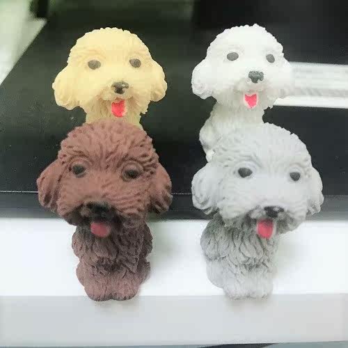 Realistic Teddy Dog Styling Erasable Stationery Christmas Gifts