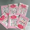 Eco-friendly non-toxic nail stickers Baby summer vacation entertainment friendship toys