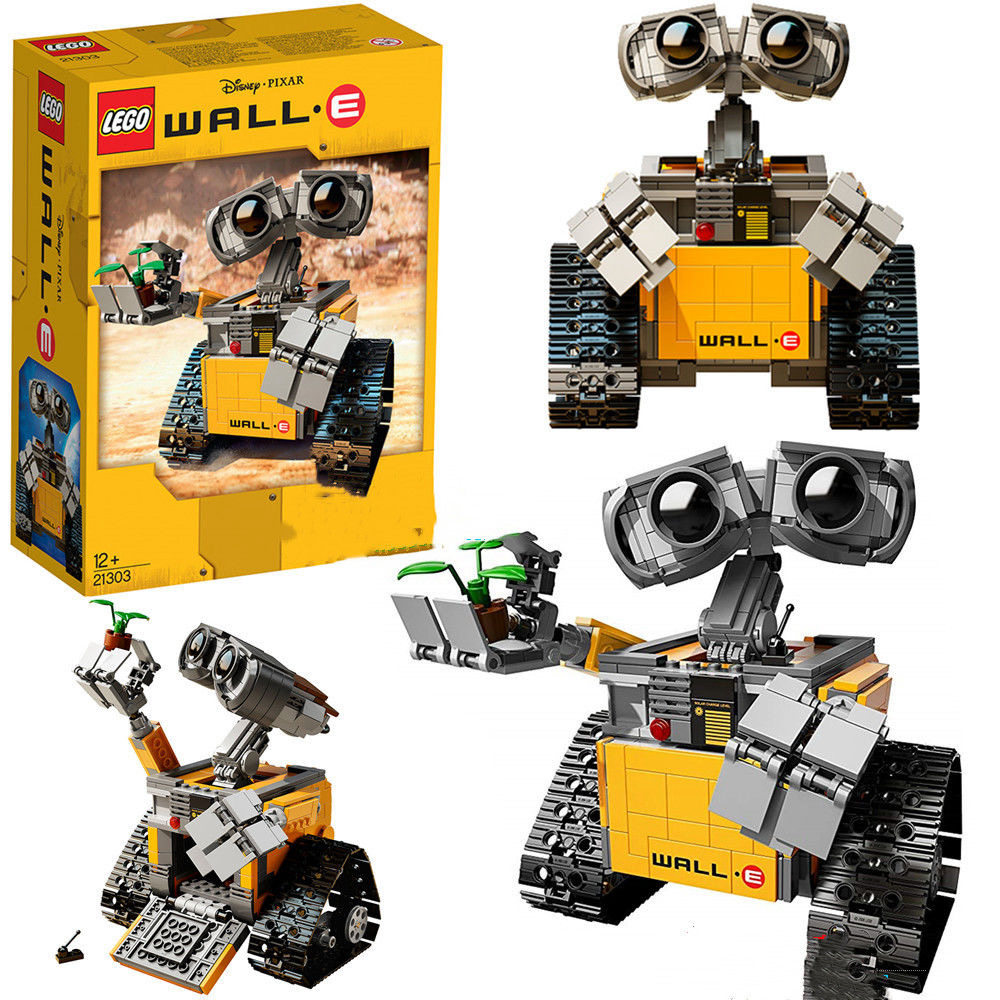 Lego IDEAS Series 21303 Wali Confession Robot Children's Splicing Building Blocks Toy Movie Model WALL