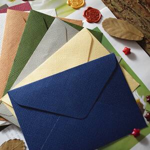 Vintage Envelope Ns Girl Simple Literary Valentine's Day High-End Greeting Card Postcard Bag Creative Wax Seal Romantic