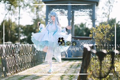 taobao agent [Three Color Jin] Cosplay Vtube Angel free jump to draw custom anime clothing