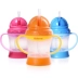 Em bé Cốc rơm chống rò rỉ Trẻ sơ sinh học cách uống Cốc Kiss Me Cup có tay cầm 180ML Chất liệu PP cấp thực phẩm - Cup / Table ware / mài / Phụ kiện