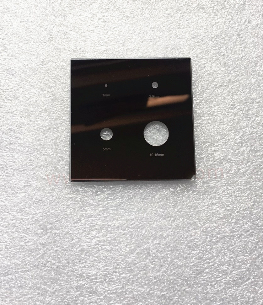 High-precision correction board visual special ye optical calibration board effective area 50X50mm precision inner circle 4