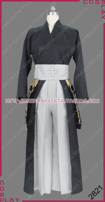 2821 cosplay trang phục múa kiếm - Tsurururu Kokuyo cos biến cần cẩu đen bôi đen sản phẩm mới - Cosplay cosplay tsunade